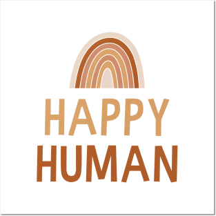 Happy Human Posters and Art